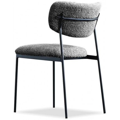 Mobital Clique Dining Chair - Chalkboard Gray, Fabric