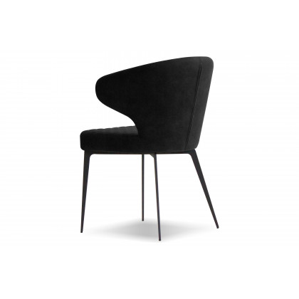Mobital Hug Dining Chair - Coal, Fabric