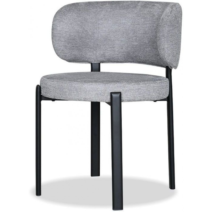 Mobital Lily Dining Chair - Ash Twill