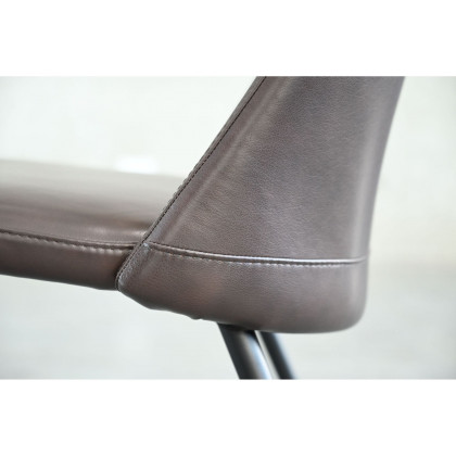 Mobital - Savoir Dining Chair in Belgian Brown