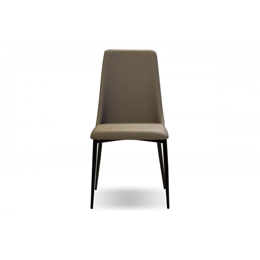 Mobital Seville  Dining Chair - Taupe, Leather