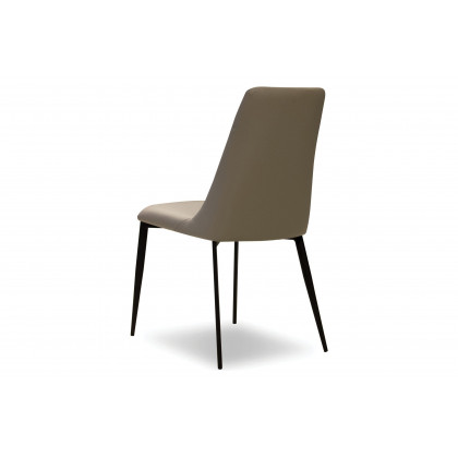 Mobital Seville  Dining Chair - Taupe, Leather