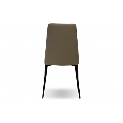 Mobital Seville  Dining Chair - Taupe, Leather