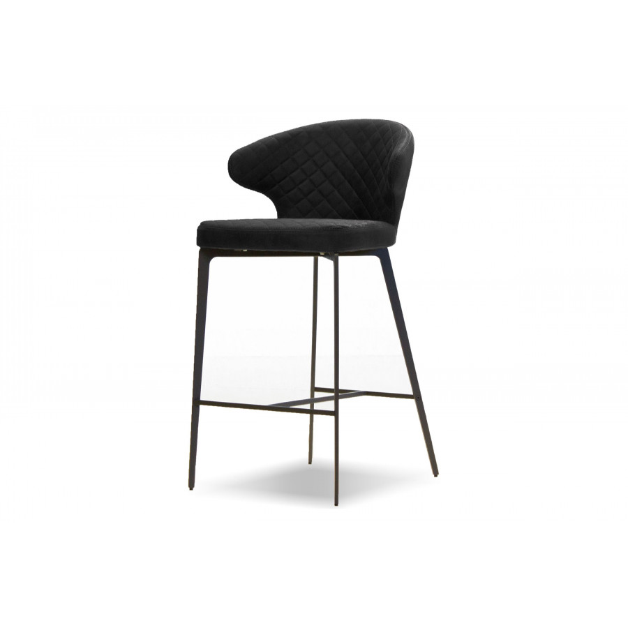 Mobital Hug Counter Stool - Coal, Fabric