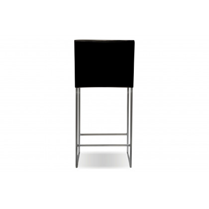 Mobital Tate Counter Stool - Black, Leather