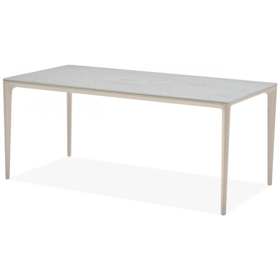 Mobital Cayman Indoor/Outdoor 86" Dining Table - Travertino