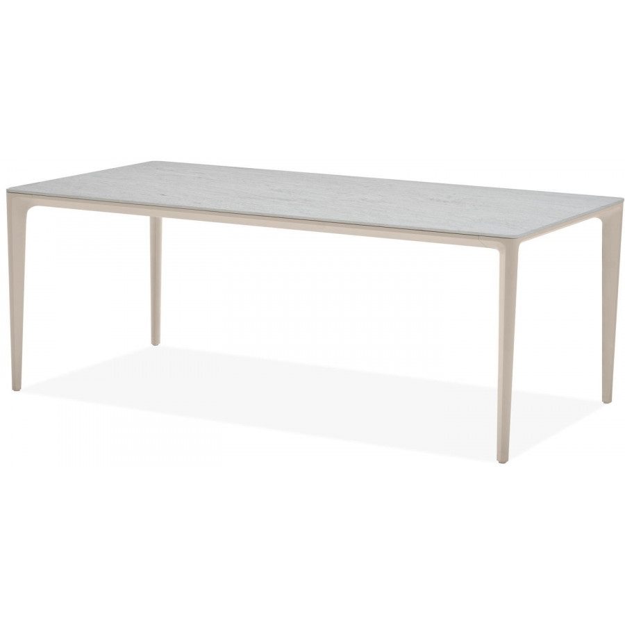 Mobital Cayman Indoor/Outdoor 94" Dining Table - Travertino