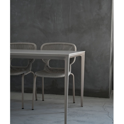 Mobital Cayman Indoor/Outdoor 94" Dining Table - Travertino