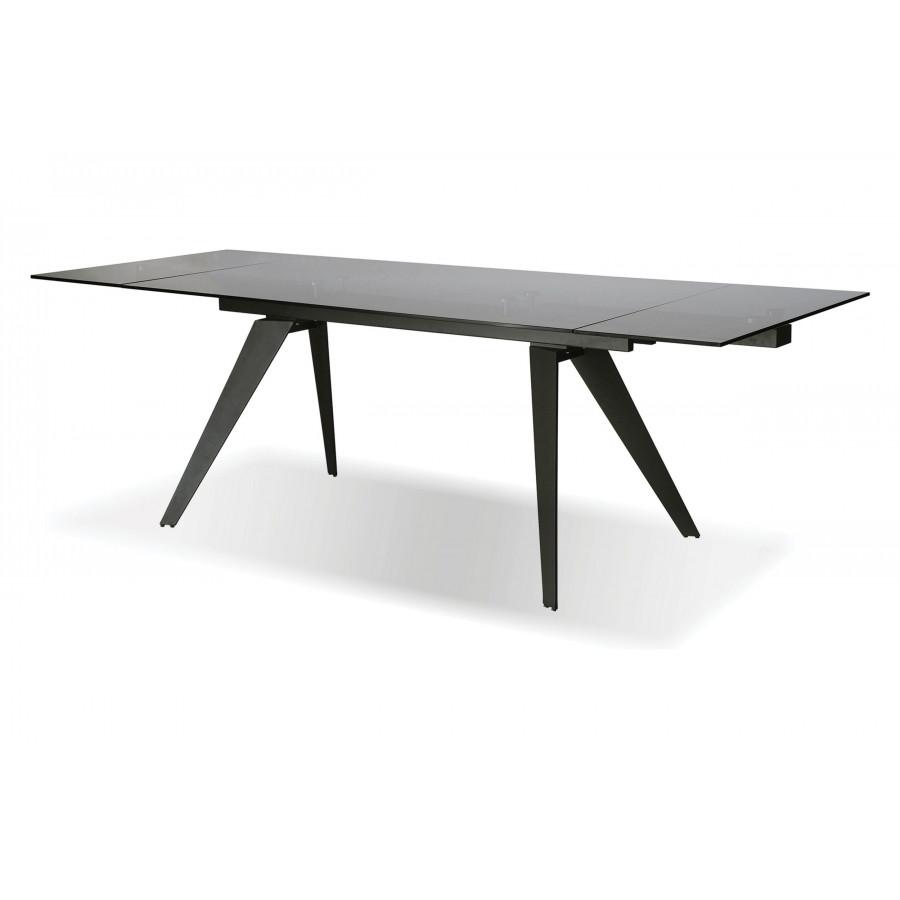 Mobital - Noire Dining Table in Smoke Gray