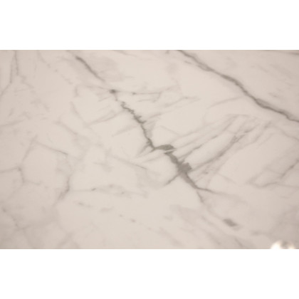 Mobital - Optic Dining Table in White, Ceramic