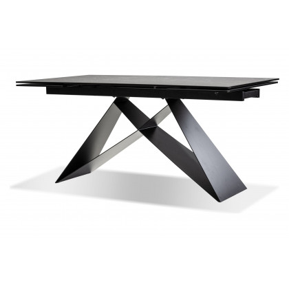 Mobital The W Dining Table with Double Extension - Slate, Ceramic
