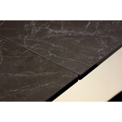 Mobital The W Dining Table with Double Extension - Slate, Ceramic