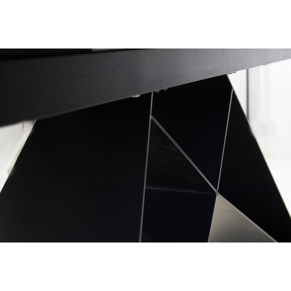 Mobital The W Dining Table with Double Extension - Slate, Ceramic