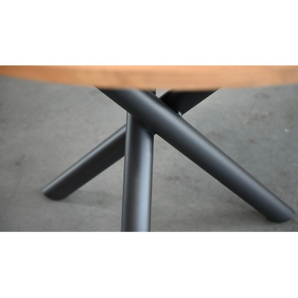Mobital - Torch Round Dining Table in Teak Top