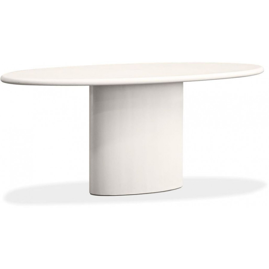 Mobital Tugg Oval 71" Dining Table - Ivory Tusk