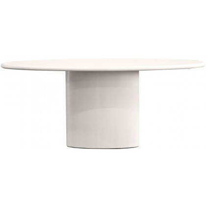 Mobital Tugg Oval 71" Dining Table - Ivory Tusk