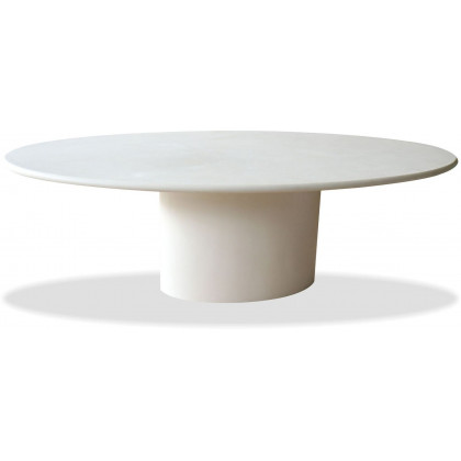 Mobital Tugg Oval 71" Dining Table - Ivory Tusk