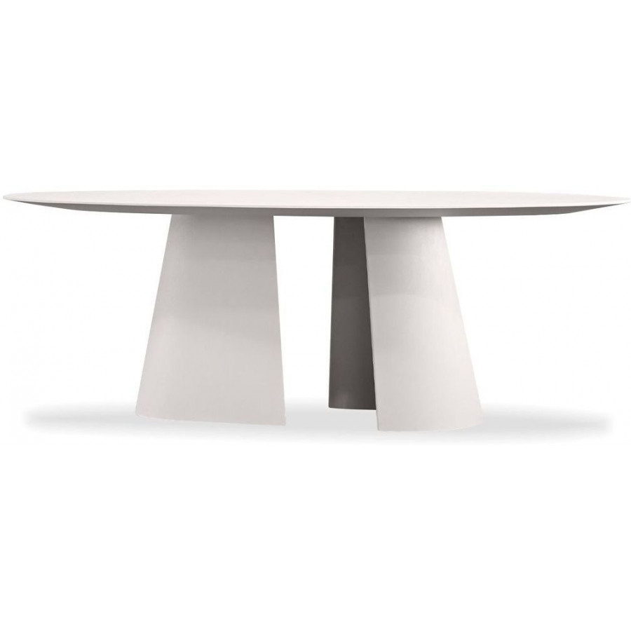 Mobital - Tumuli Oval Dining Table in Tapioca
