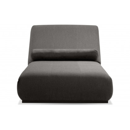 Mobital Bondi Lounger  - Charcoal Gray, Fabric