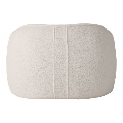 Mobital - Duffy Swivel Lounge Chair in Teddy Cream, Fabric