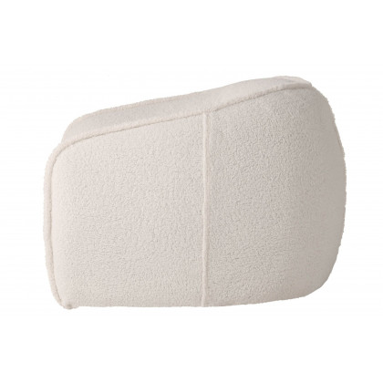 Mobital - Duffy Swivel Lounge Chair in Teddy Cream, Fabric