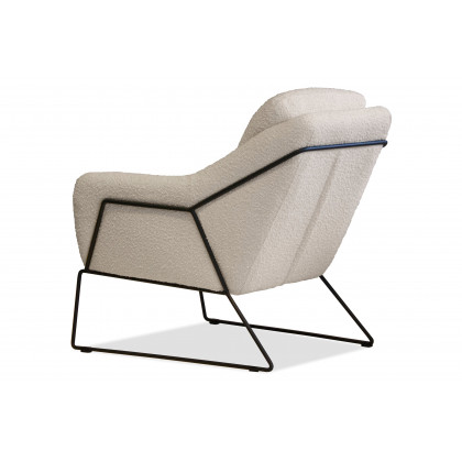 Mobital - Jasper Flared Arms Solid Armchair