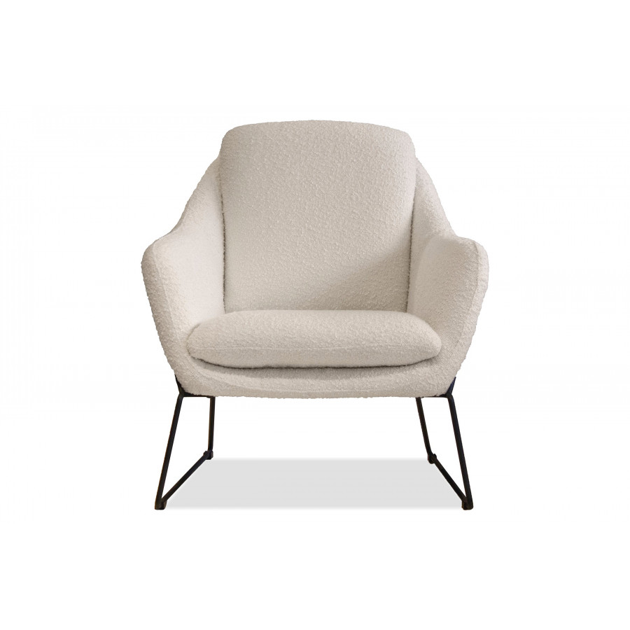 Mobital - Jasper Flared Arms Solid Armchair