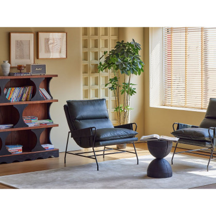 Mobital Meier Lounge Chair - Moss Green, Leather