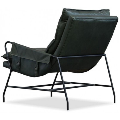 Mobital Meier Lounge Chair - Moss Green, Leather