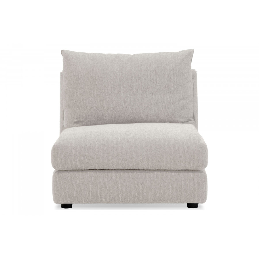 Mobital Armstrong Sectional Extension Chair - Ivory, Fabric