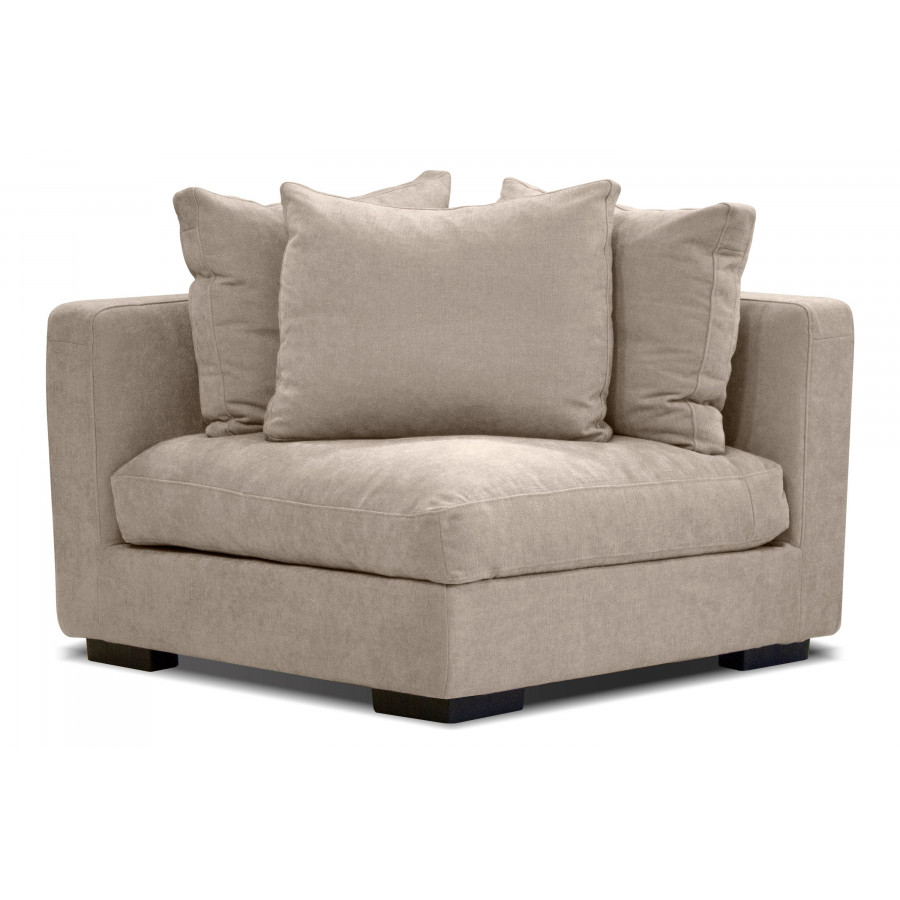 Mobital Onza Corner of Sectional - Oyster, Fabric