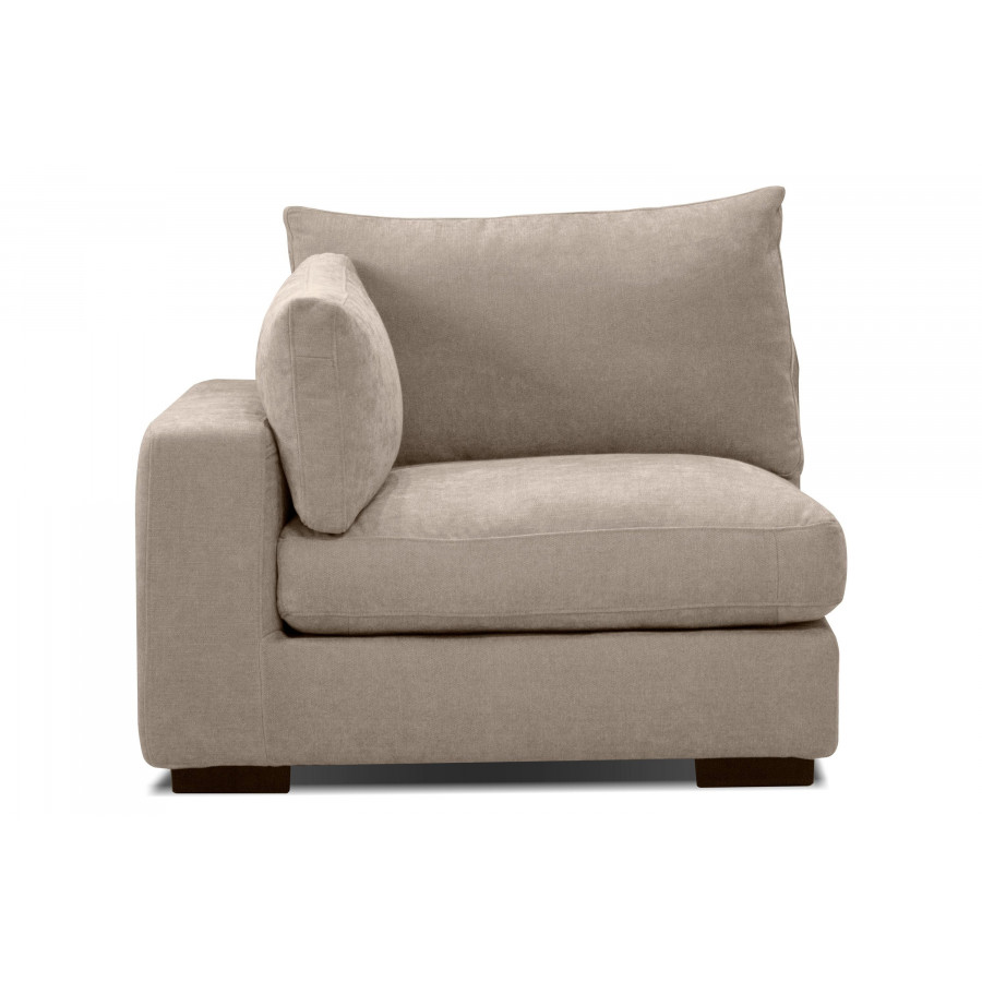 Mobital Onza Left Facing Chair 1 Arm of Sectional - Oyster, Fabric
