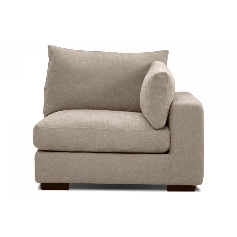 Mobital Onza Right Facing Chair 1 Arm of Sectional - Oyster, Fabric