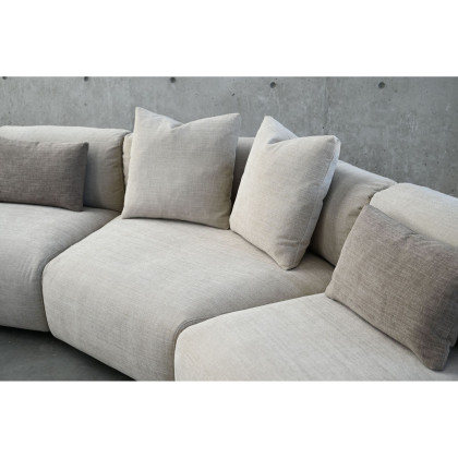 Mobital - Maarten Sectional in Desert Taupe, Fabric