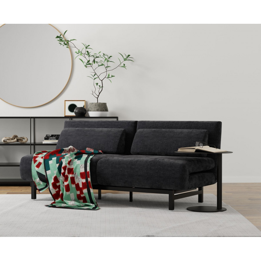 Mobital - Iso Double Chair-Bed in Dusk Chenille, Fabric