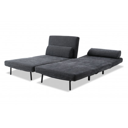 Mobital - Iso Double Chair-Bed in Dusk Chenille, Fabric