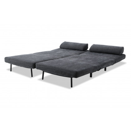 Mobital - Iso Double Chair-Bed in Dusk Chenille, Fabric