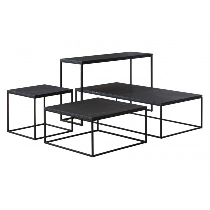 Mobital Onix Rectangle Coffee Table - Black Marquina Marble
