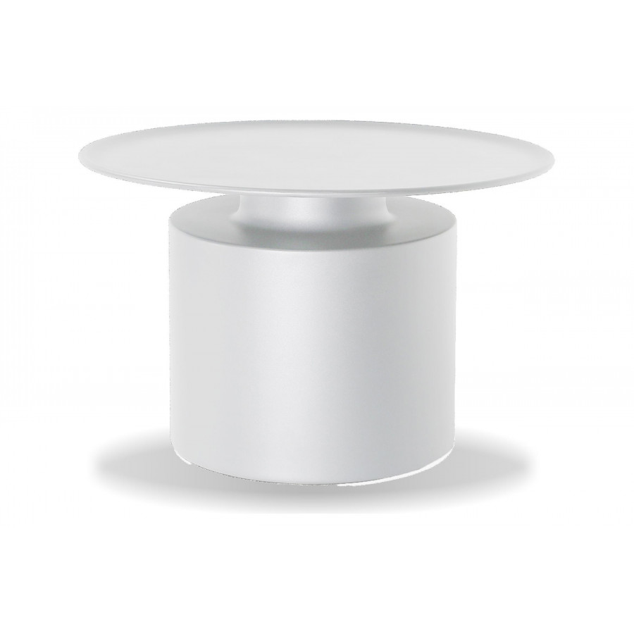 Mobital Rook Round Coffee Table - Matte White