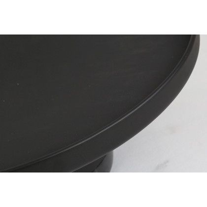 Mobital - Spacer Round Coffee Table in Matte Black