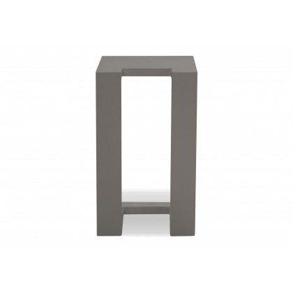 Mobital Ambleside End Table - Gray, Aluminum