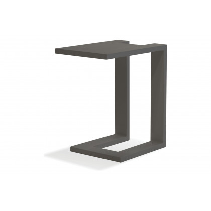 Mobital Ambleside End Table - Gray, Aluminum