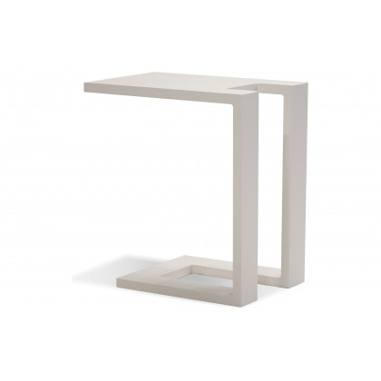 Mobital Ambleside End Table - White, Aluminum