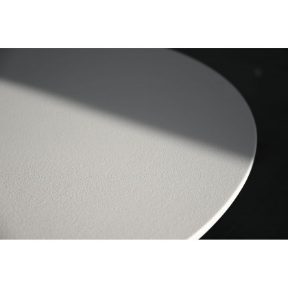 Mobital Boracay Round End Table - Tapioca, Concrete