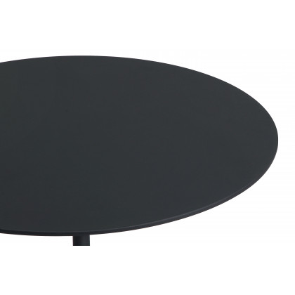 Mobital Circulo Low End Table - Black, Marble
