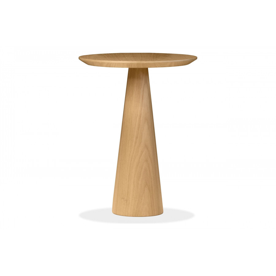 Mobital Tower Tall  End Table - White Oak