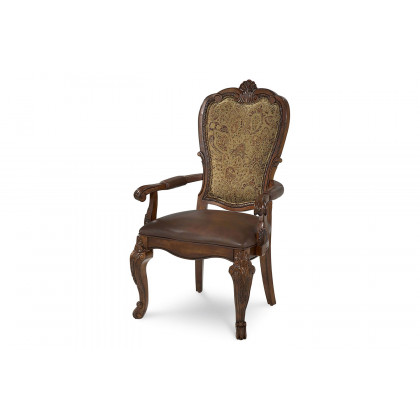 A.R.T. - Old World Upholstered Back Arm Chair Set of 2