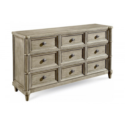 A.R.T. - Morrissey Bezel Lloyd Upholstered Shelter Bedroom Set