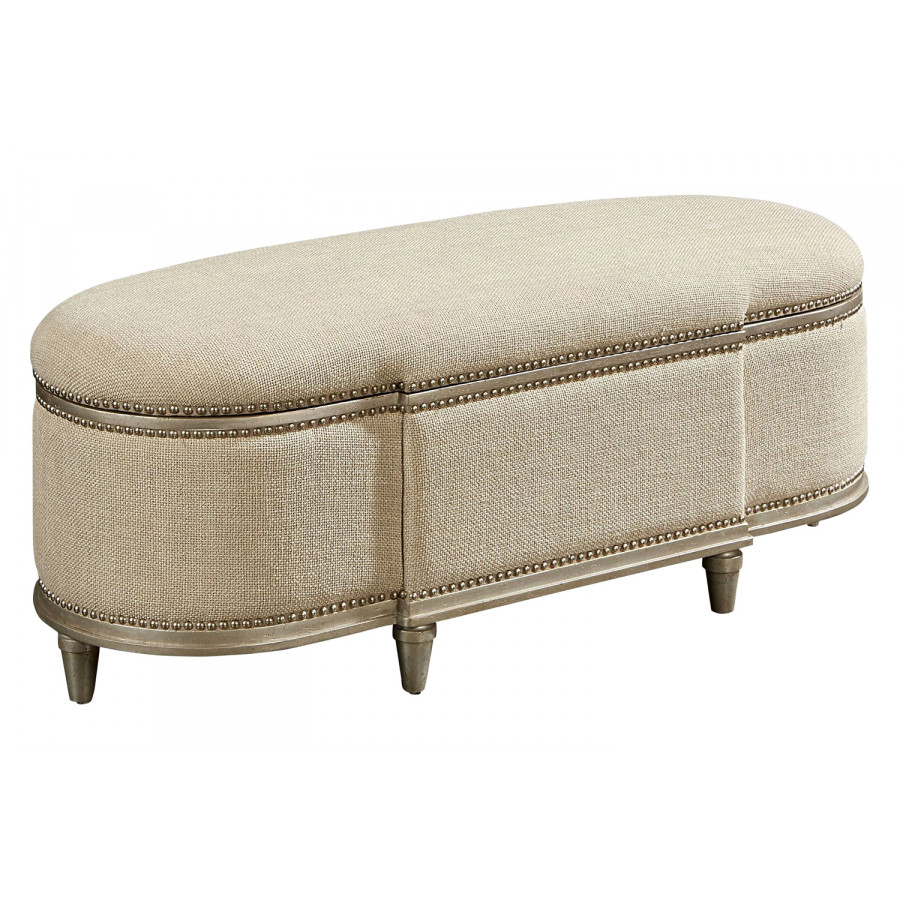 A.R.T. - Morrissey Bezel Rhodes Storage Bench