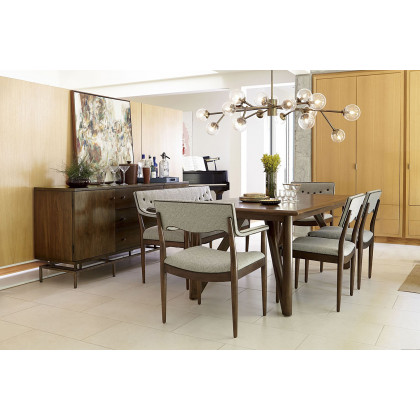 A.R.T. - Epicenters Silver Lake Upholstered Back Side Chair Set of 2